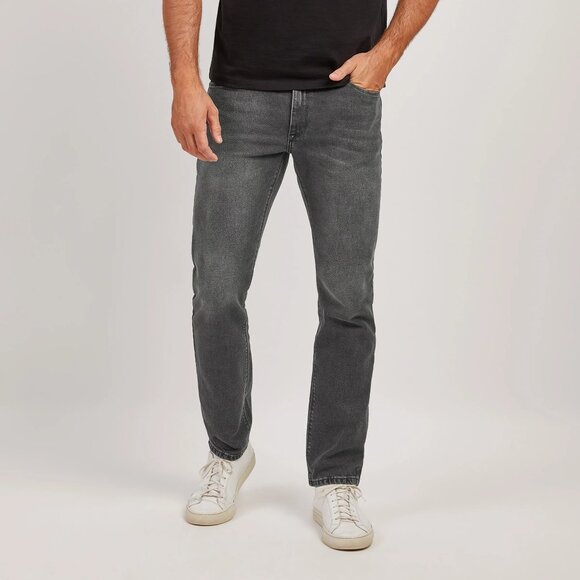 $139 NEW Mott & Bow Allen Slim Gray Jeans 31x32 AG Tellis Mugsy Stone Stretch - Picture 1 of 6